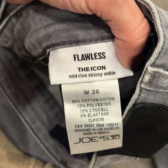 Joes Jeans - Mando- Mid-Rise Skinny Ankle Jean - Picture 8 of 12
